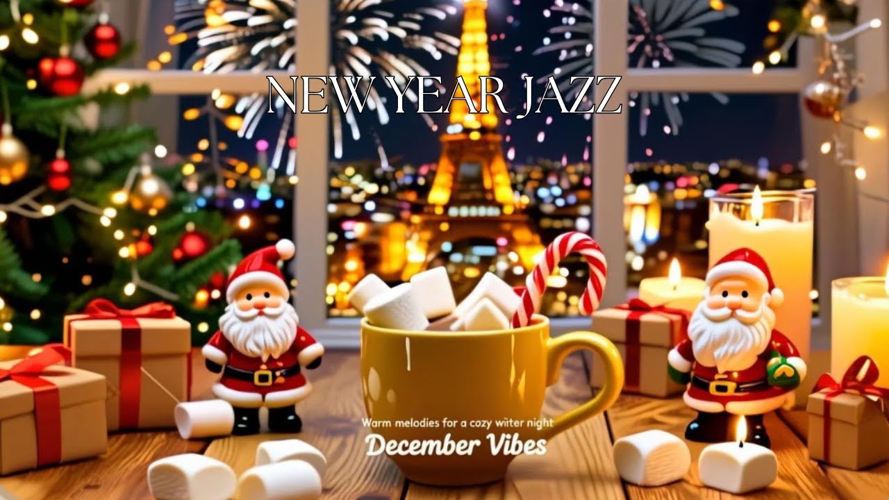 Festive Winter Jazz 2026 ❄️☕ Cozy Cafe Jazz & Gentle Bossa Nova for Calm Holiday Vibes