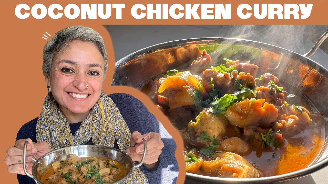 30 Minute meals - Delicious COCONUT CHICKEN CURRY