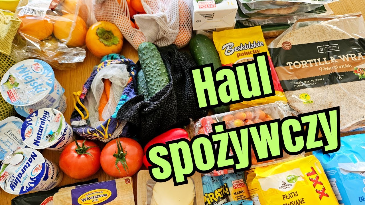Szybki haul | zakupy dla rodziny na cały tydzień |  Lidl, Biedronka