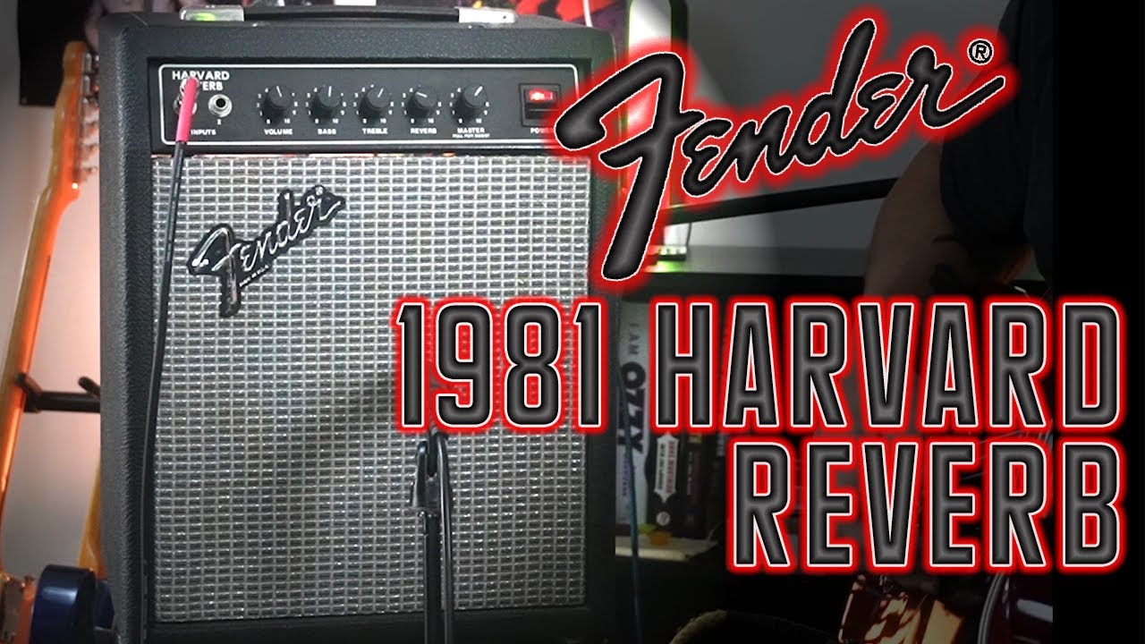 Что скрывается за потрясающим звучанием этого уродливого усилителя? '81 Fender Harvard Reverb