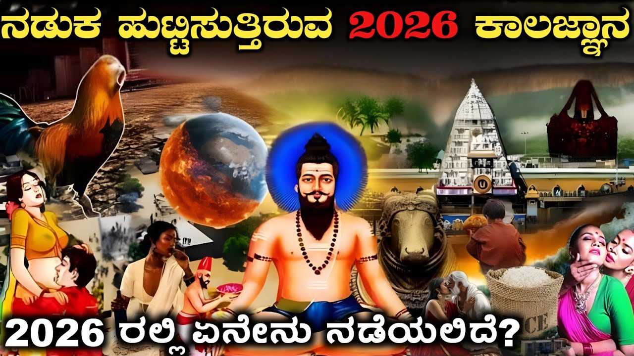 ನಡುಕ ಹುಟ್ಟಿಸುತ್ತಿರುವ 2026 ಕಾಲಜ್ಞಾನ|ವೀರಬ್ರಹ್ಮೇಂದ್ರರ ಕಾಲಜ್ಞಾನದಲ್ಲಿ ಏನಿದೆ?|Rj Facts In Kannada 