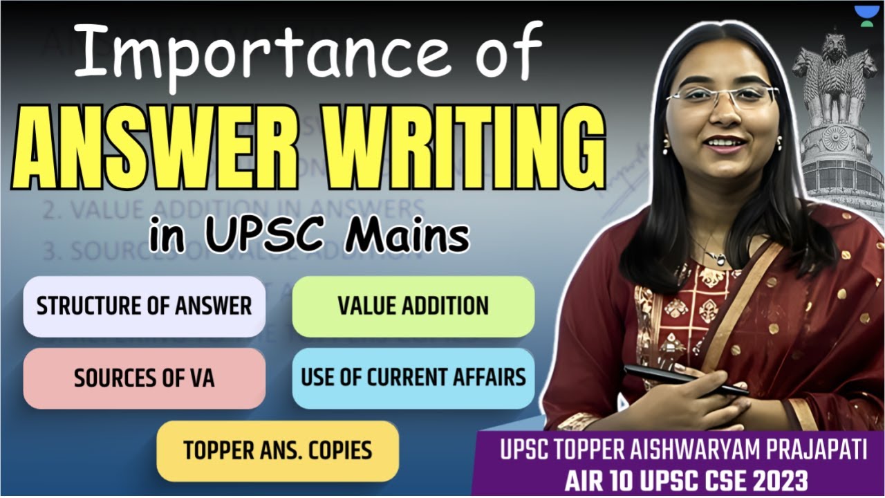AIR 10, Aishwaryam Prajapati: Best Answer Writing Strategy for UPSC | UPSC Topper 2023