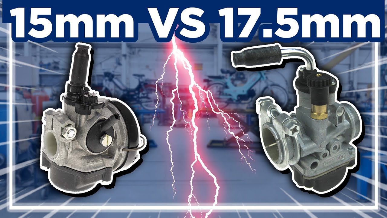 15mm SHA VS 17,5mm PHBG carburateur | TOMOSHOP