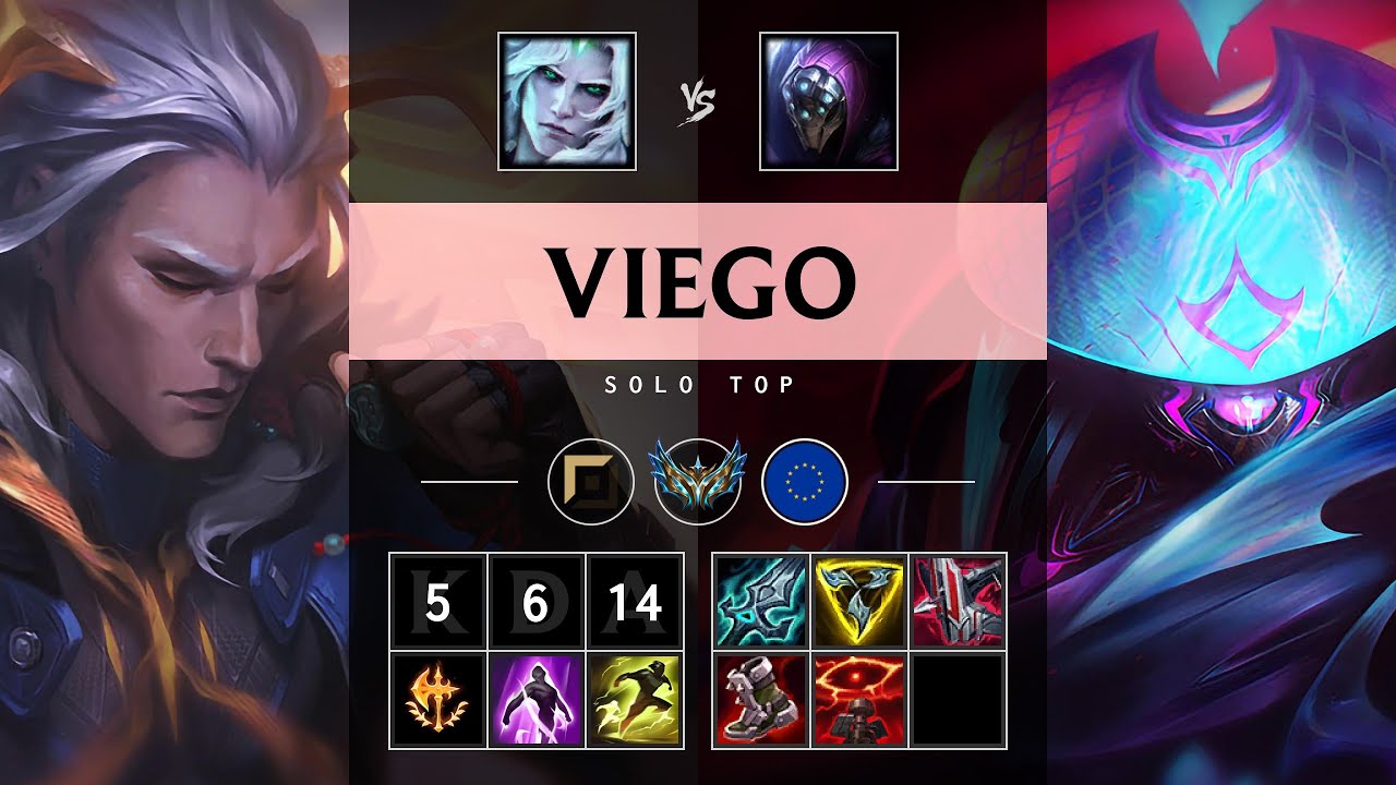 Viego Top vs Jax - EUW Challenger Patch 25.17