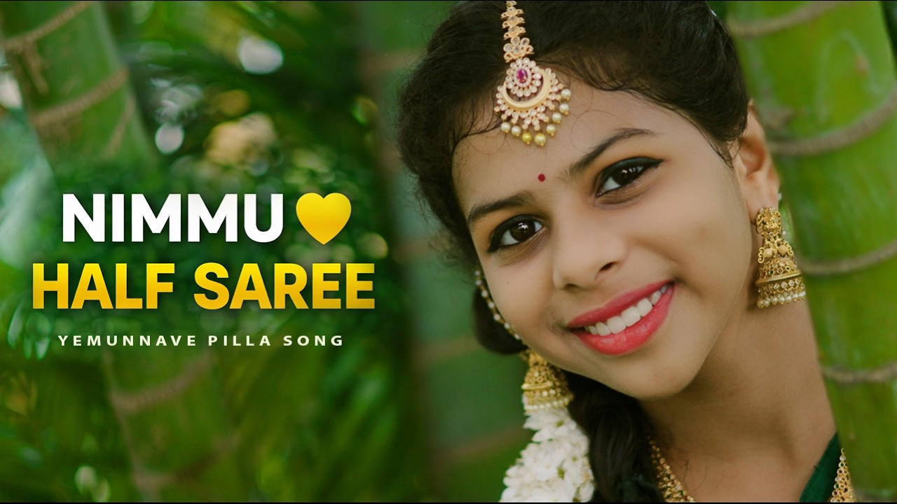 Yemunnave Pilla ❤️ Nimmu Half Saree Ceremony | Vizag & Vizianagaram | Cinematic Telugu 4K