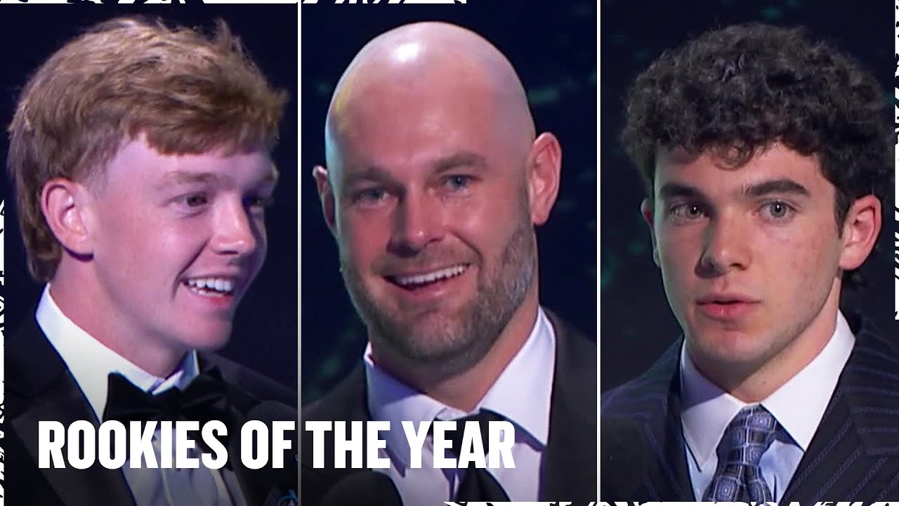 Shane van Gisbergen, Connor Zilisch, Gio Ruggiero Accept 'Rookie of the Year' | 2025 NASCAR Awards