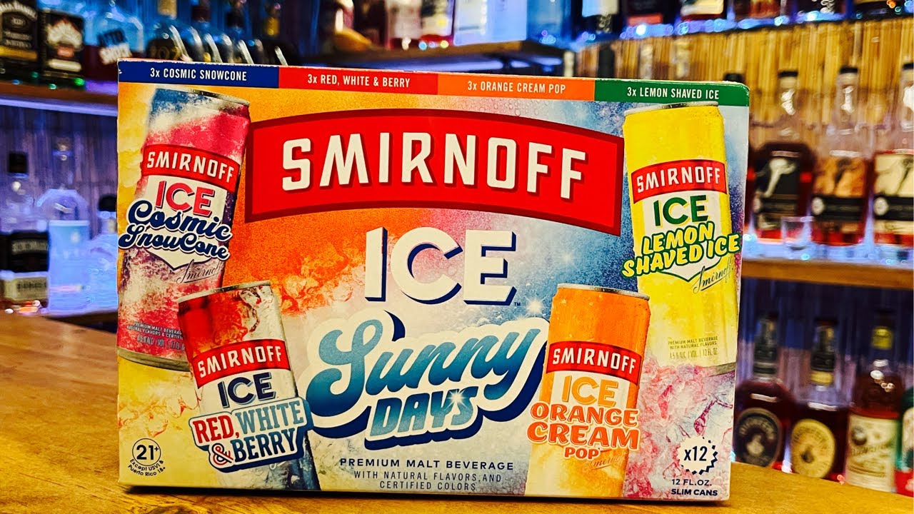 Smirnoff Ice Sunny Days mixed Pack Review.