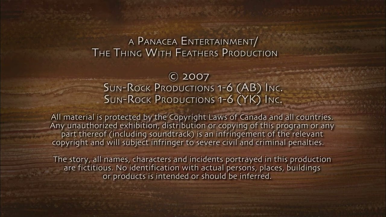 RC/WW/SP/APTN/Knowledge/CLT/SCN/RG/The Thing With Feather Productions/Panacea (2007)