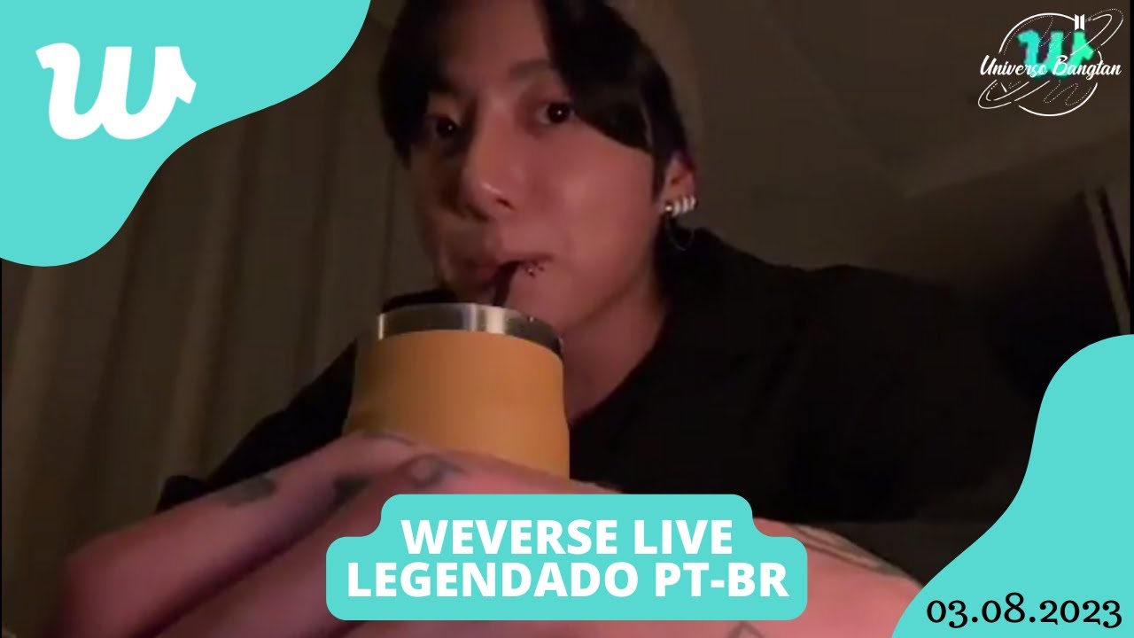 [LEGENDADO PT-BR] Weverse Live Jungkook - 