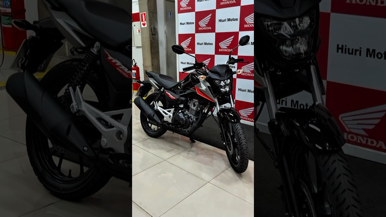 Tirando a CG Titan 160 2026 da Honda #honda #titan160 #160 #sonho #moto #0km #grau #fy #fypage