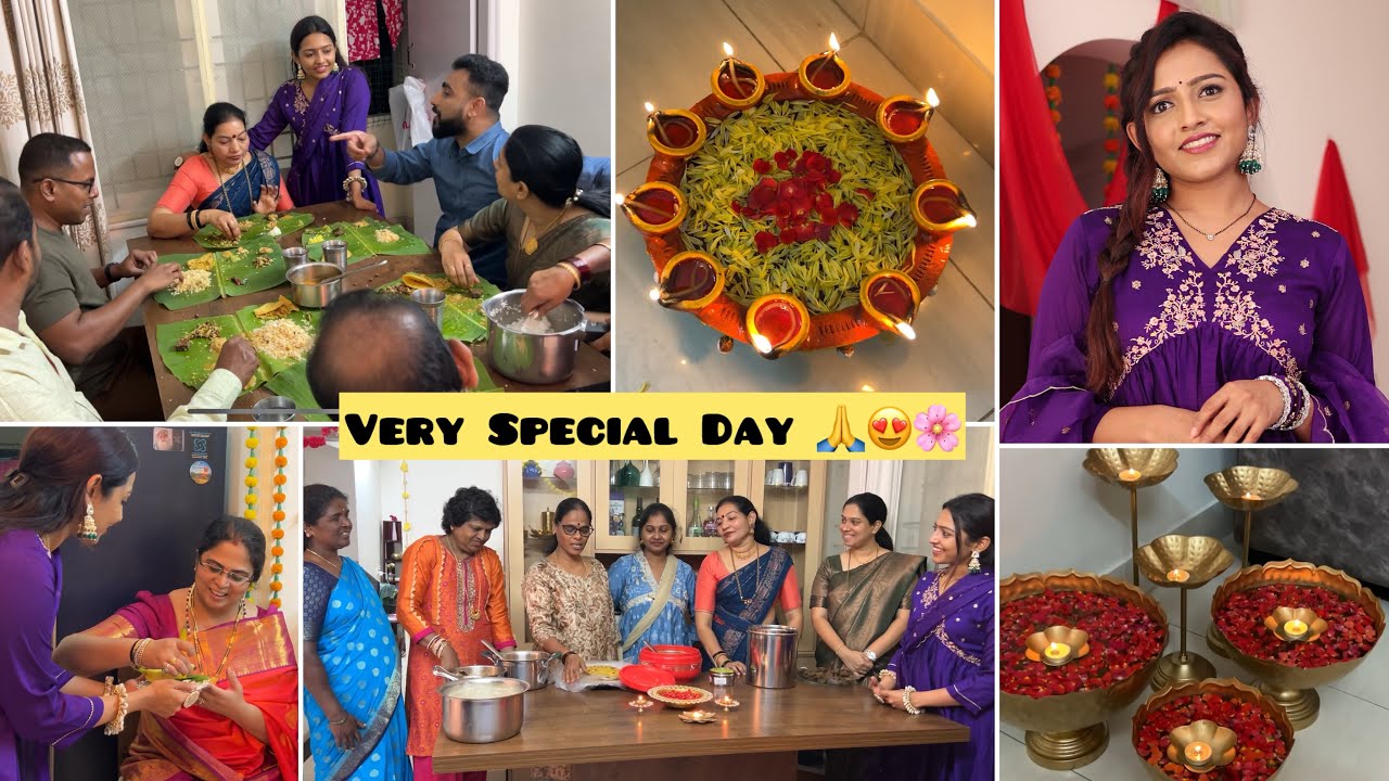 Ee sala tumba grand aagi aitu Lakshmi Pooje 🙏🧿 ಮನಸಿಗೆ ತುಂಬಾ ಖುಷಿ ನೀಡಿದ ದಿನ #dailyvlog #festival