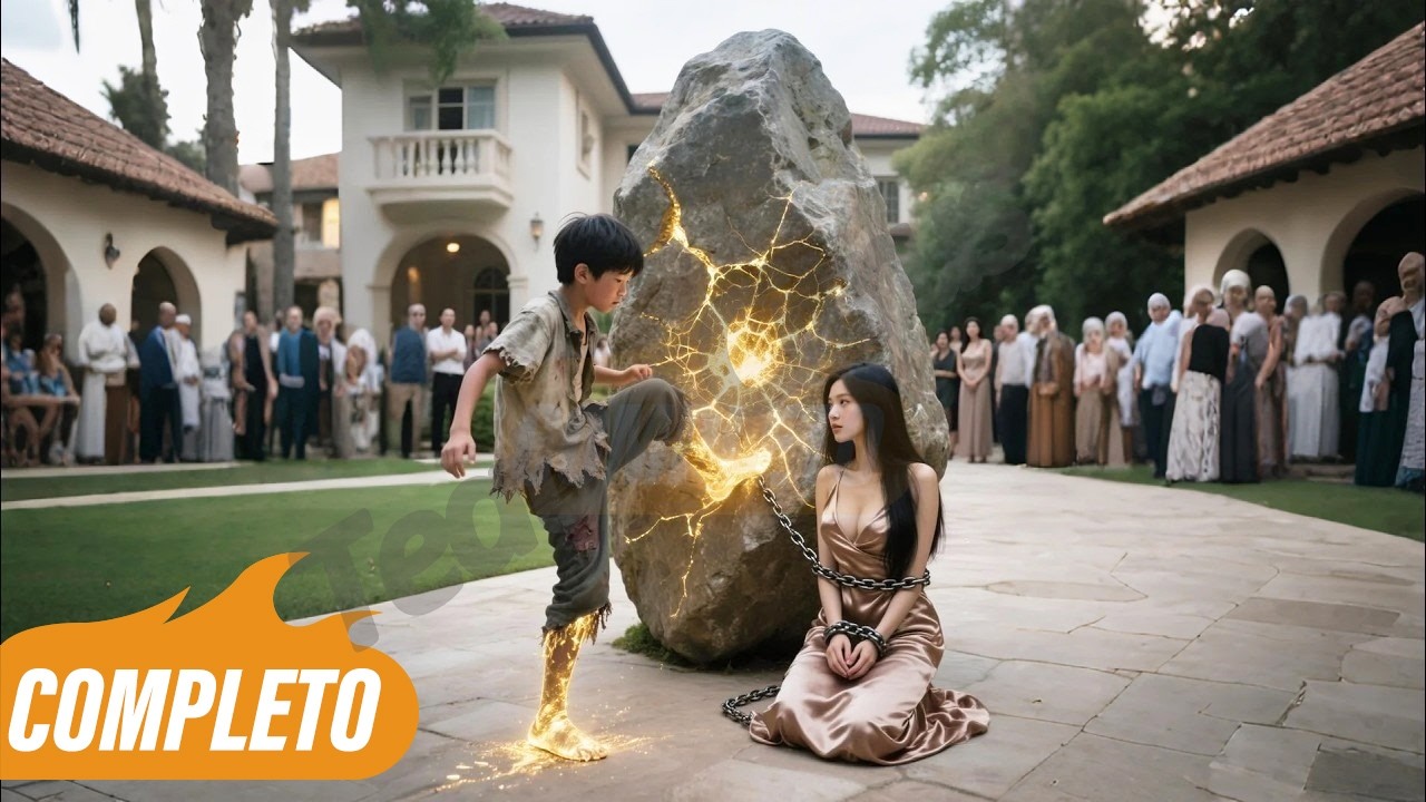 Ni&ntilde;o moribundo 7 a&ntilde;os,pose&iacute;do por drag&oacute;n,parte monta&ntilde;a con rama y se convierte el mejor espadach&iacute;n.