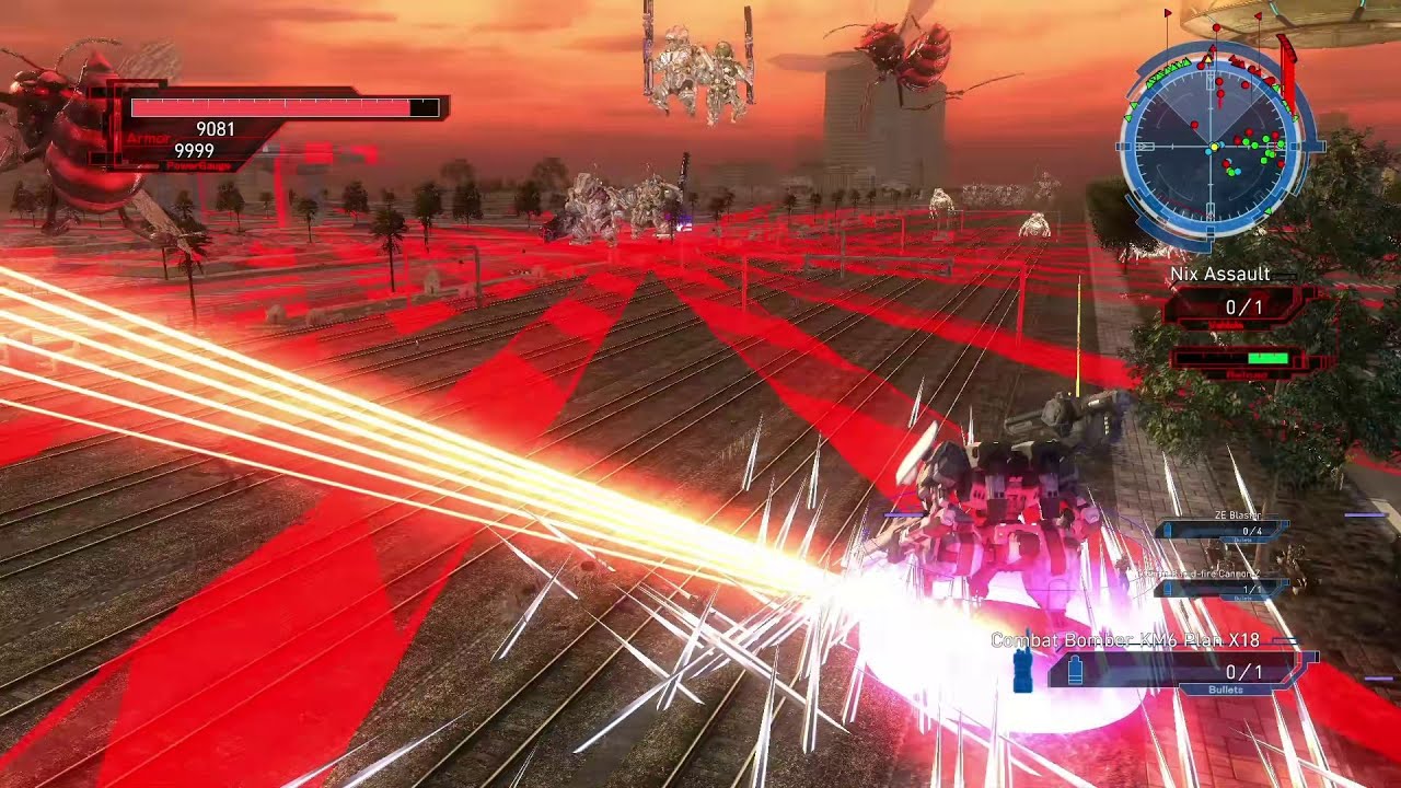EDF Earth Defense Force 5 DLC 2 M 13 The Last Stand 2 - Air Raider Inferno