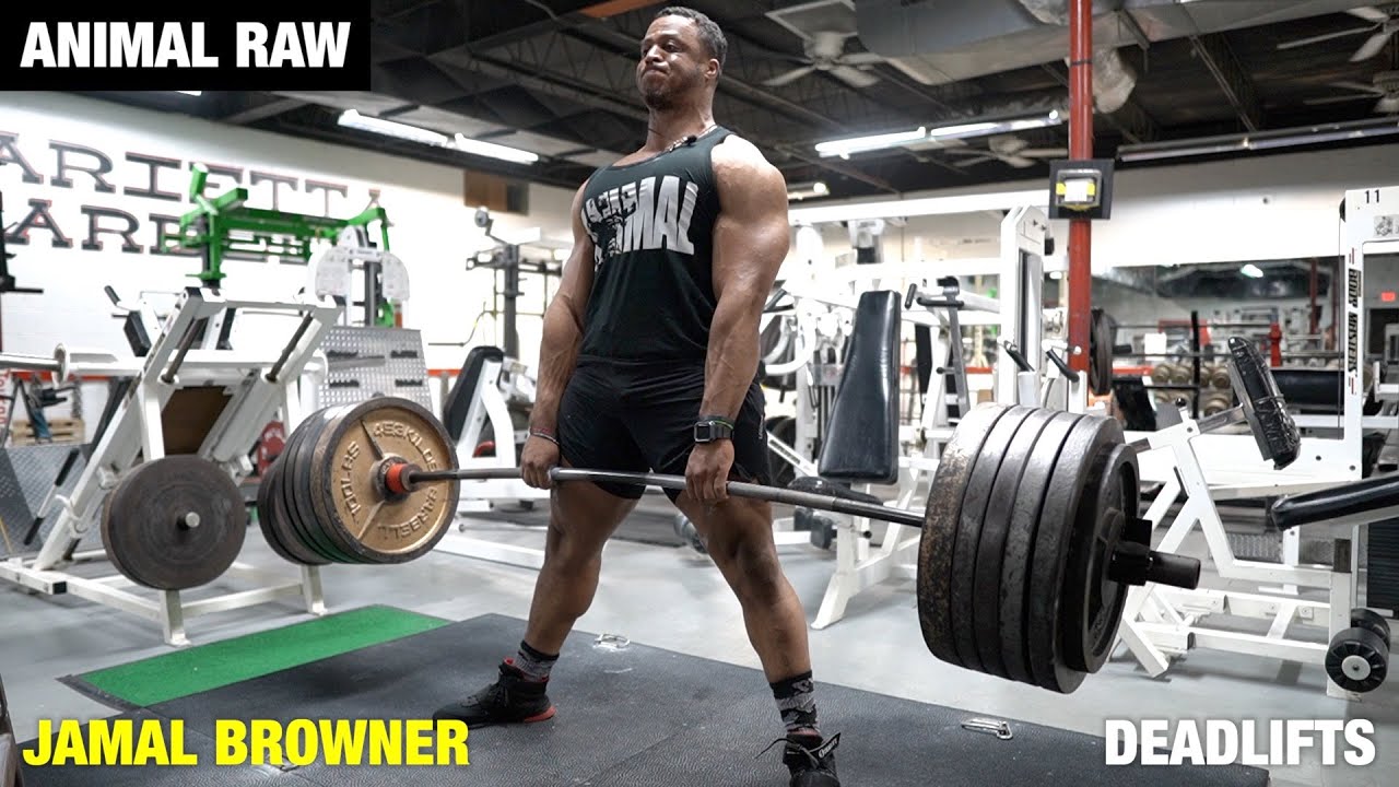Animal Raw | Jamal Browner Deadlifts