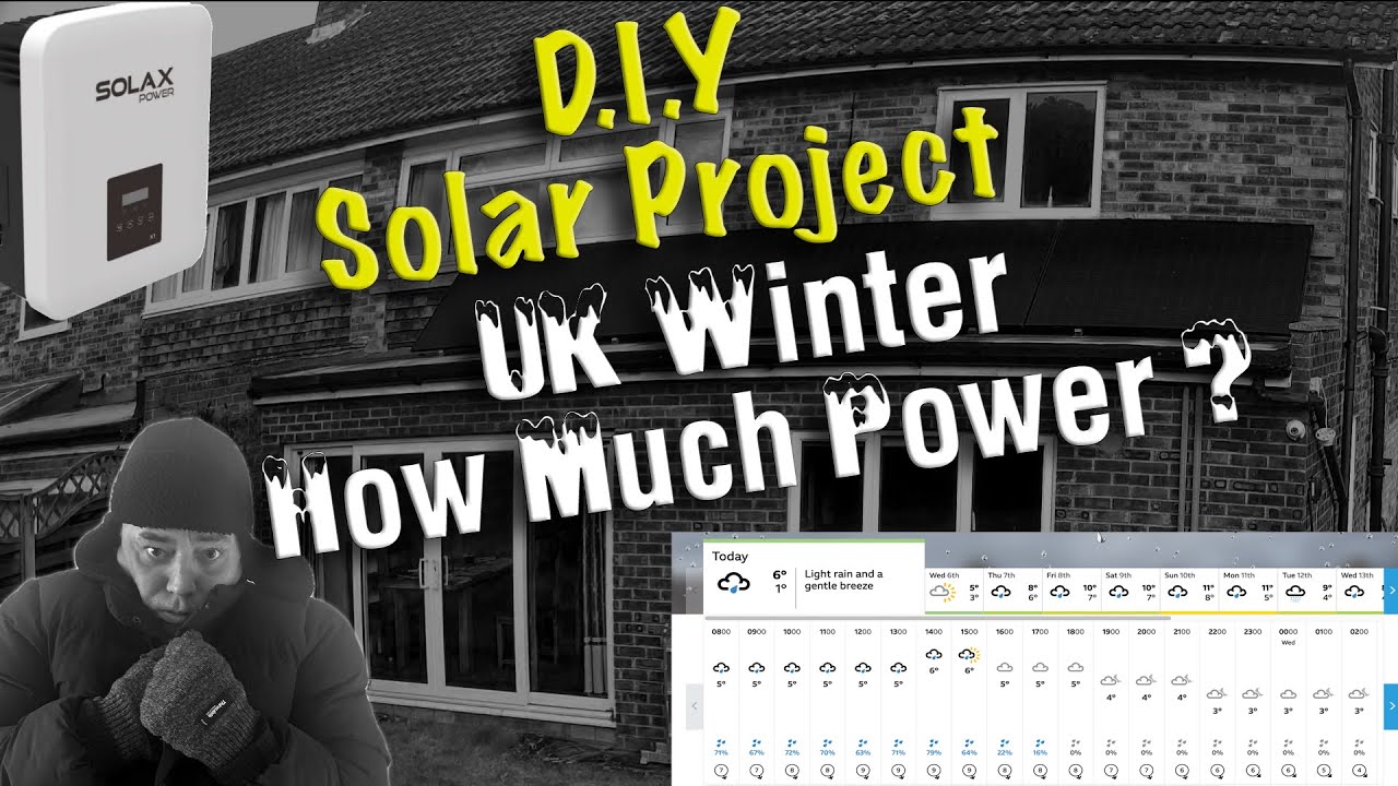 DIY Solar Project - Worth it during Winter in the UK?