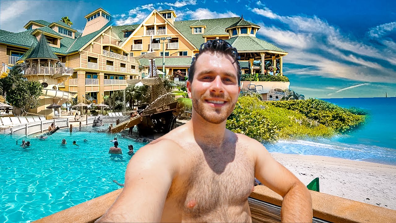 Checking Into Disney’s PRIVATE Vero Beach Resort For My First Time | Exploring And Swimming In Ocean