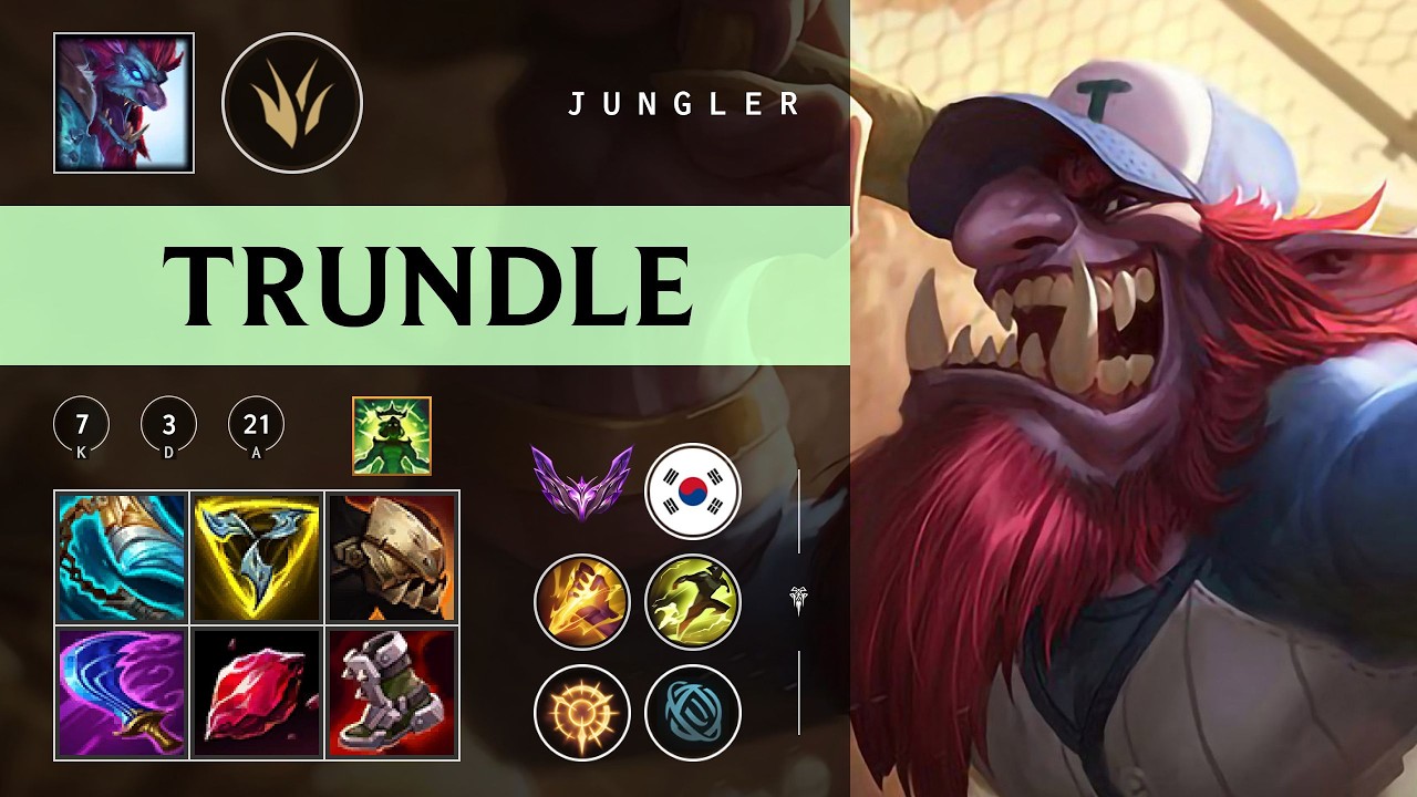 Trundle Jungle vs Naafiri - KR Master Patch 26.05