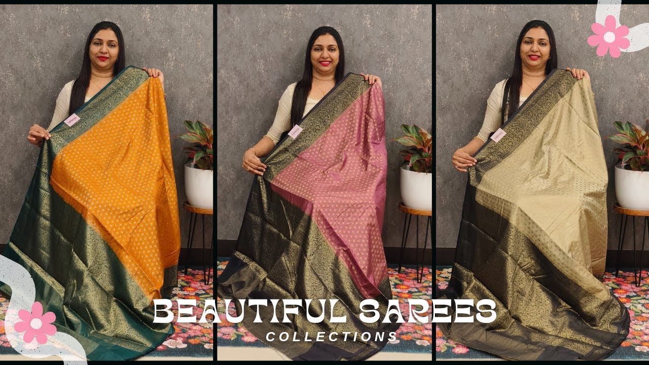 Shop Our Best Soft Silk Saree's Collections ✨ || 𝐆𝐋𝐈𝐓𝐙𝐈𝐍𝐃𝐈𝐀 FASHIONS 💖