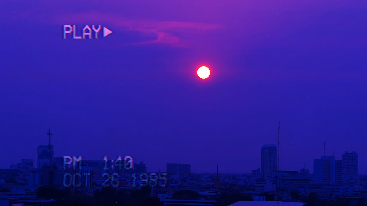 Synthwave, Retrowave - Sky after sunset #synthwave #retrowave