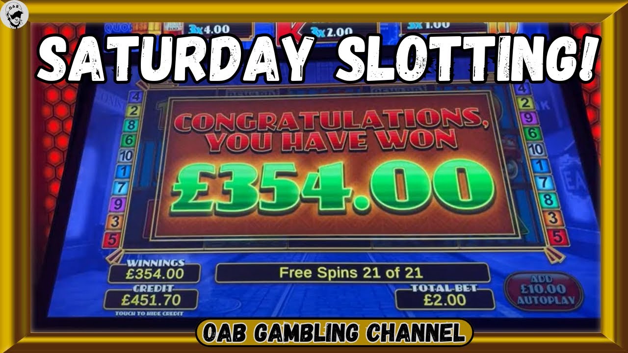 Saturday Slotting With The Crew! 🎰