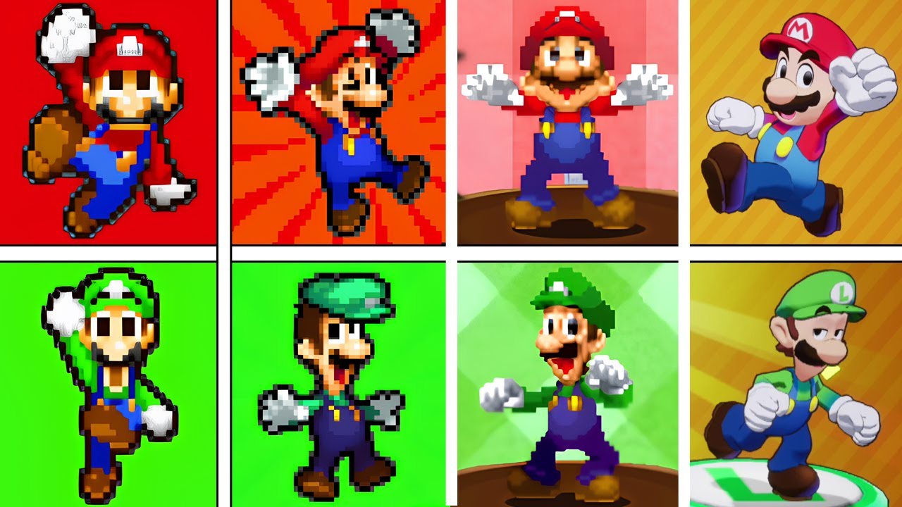 Evolution Of Mario & Luigi LEVEL UP And VICTORY Animations (2003-2025)