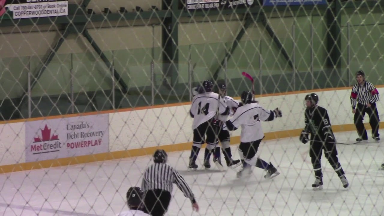 NWZ231 Thunder vs SG880 Spruce Grove Jets Full Game 11-5-2017