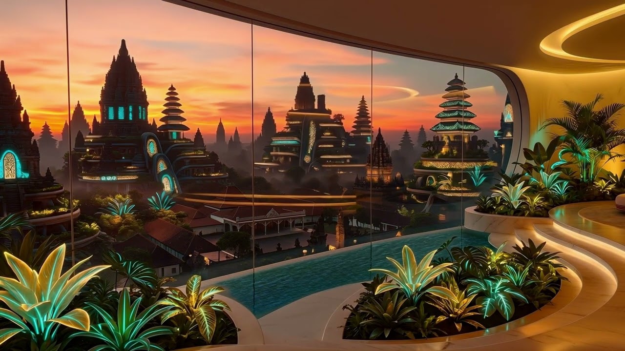 Yogyakarta – Neo Keraton  2300 | Sacred Focus & Cinematic Ambient Soundscape