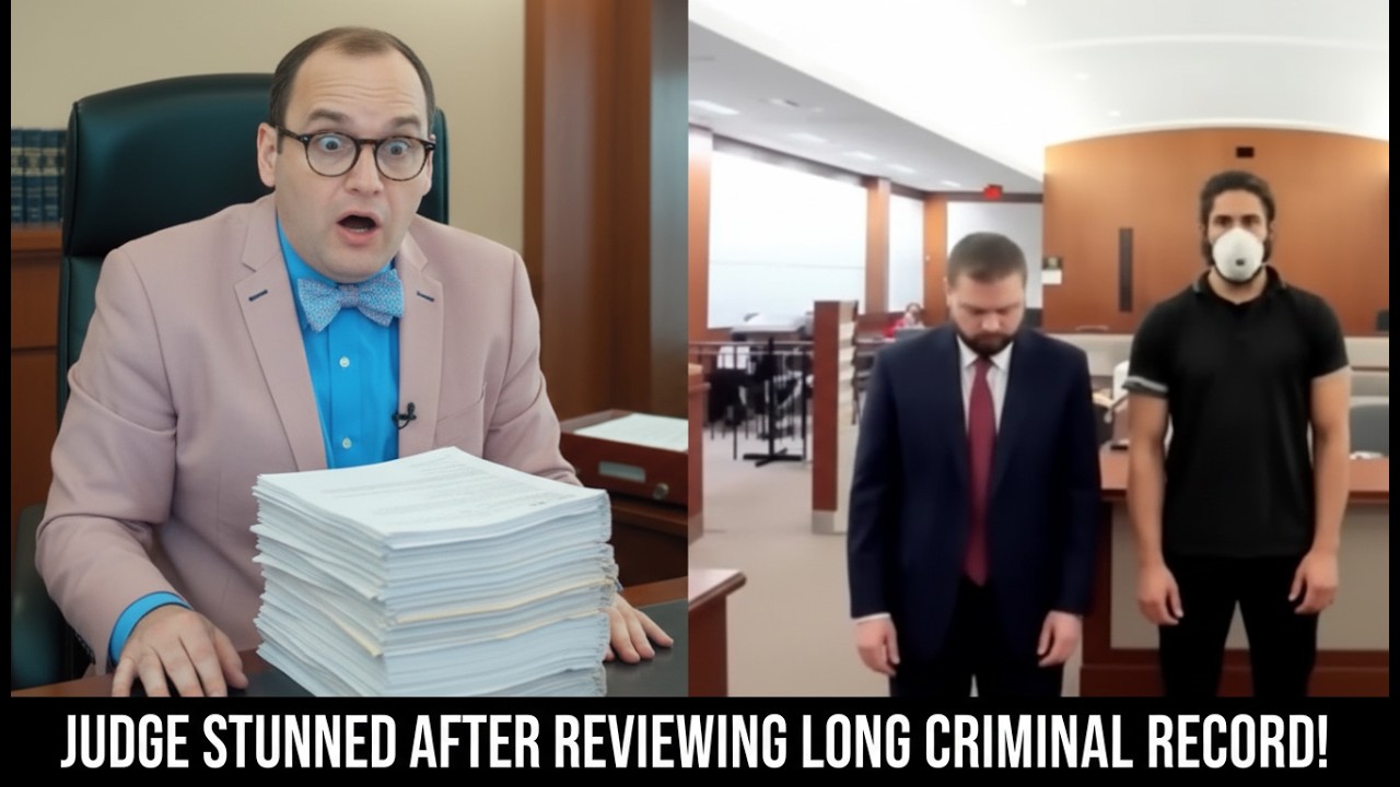 ''Judge Stunned After Reviewing Long Criminal Record!''