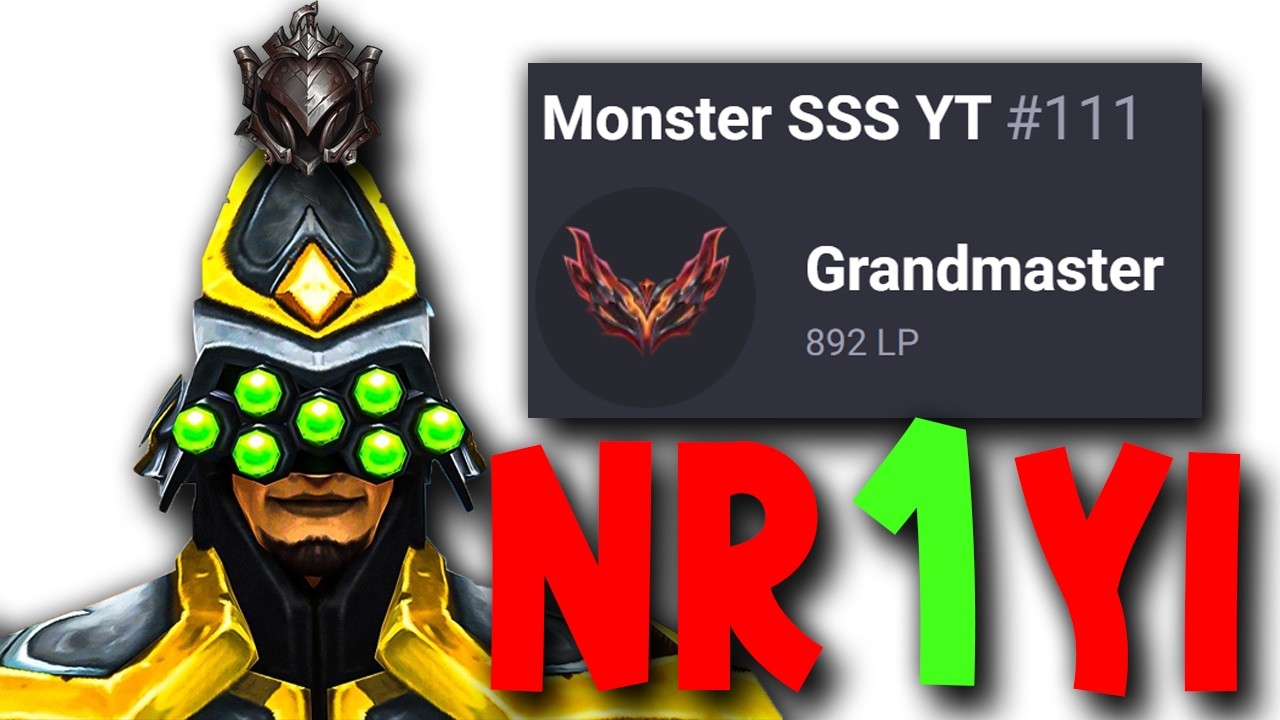 i tried monsterSSS yi in Iron, it was a mistake