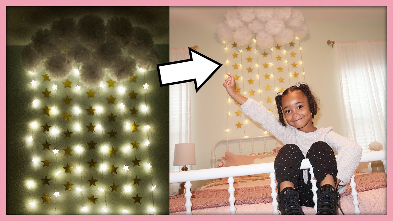 DIY Kids Room Decor | Clouds & Stars! | MOM VLOG