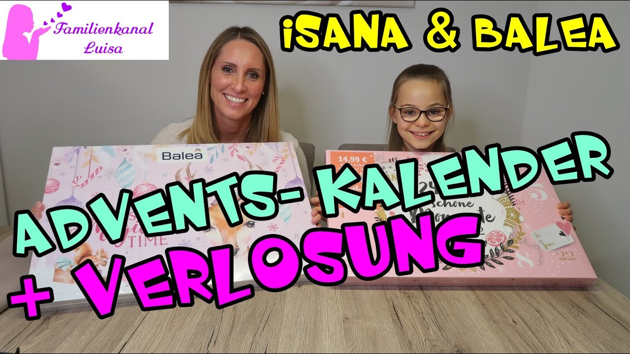 ADVENTSKALENDER von Balea und Isana + Verlosung/Gewinnspiel