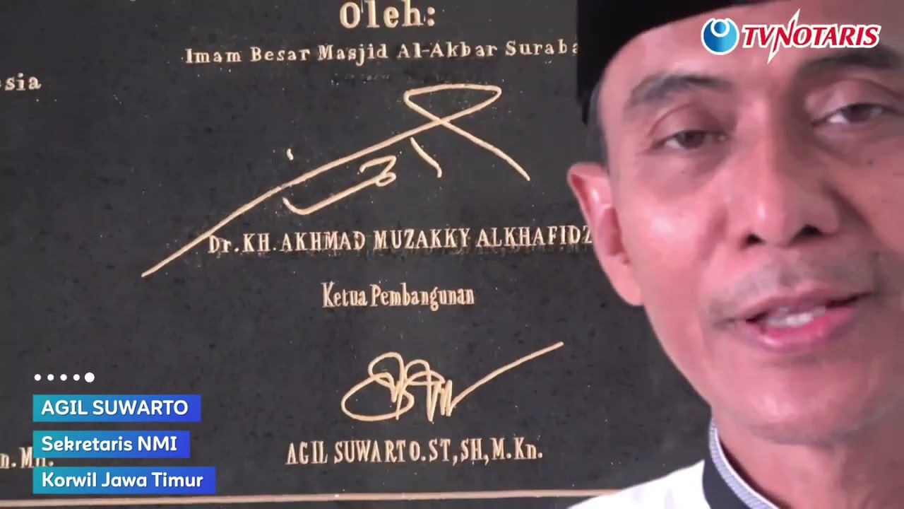 Kiprah Notaris Muslim Indonesia Korwil Jatim