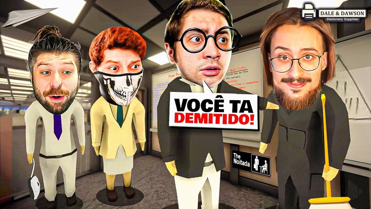 The night out turned into an episode of The Office in this game! - Dale & Dawson w/ VX, Alanzoka,...
