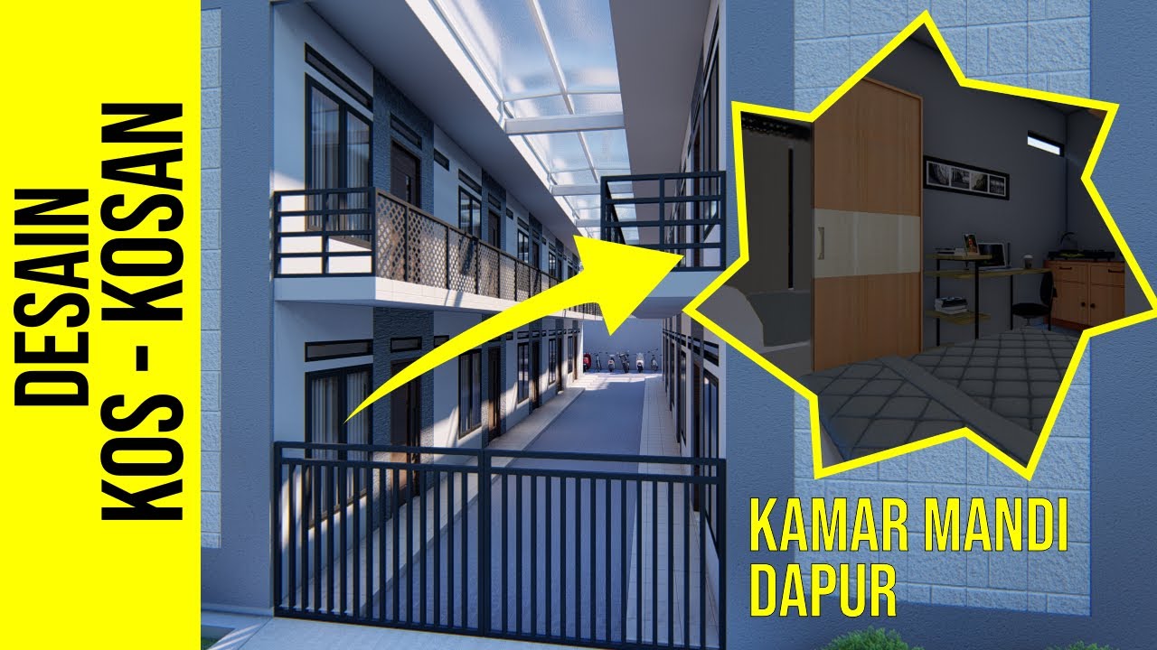 KOS - KOSAN SERASA HOTEL.. 3 X 4 METER .