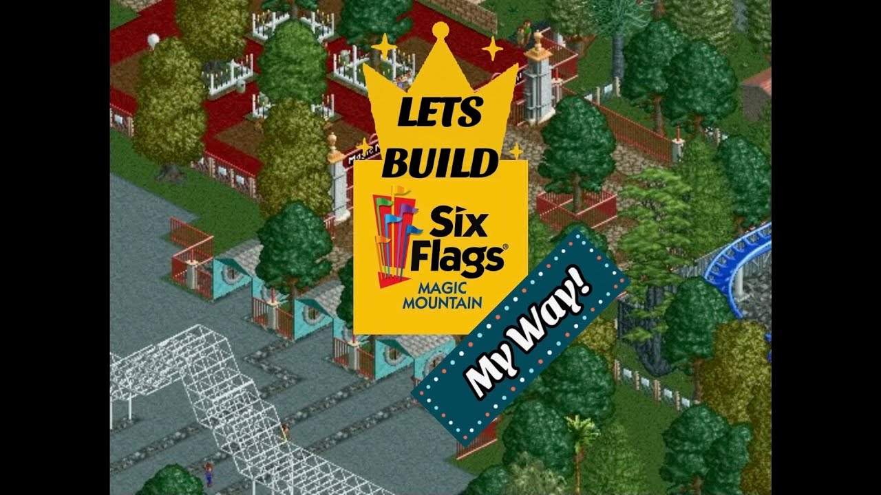 LETS BUILD: Magic Mountain My Way! - Episode 1