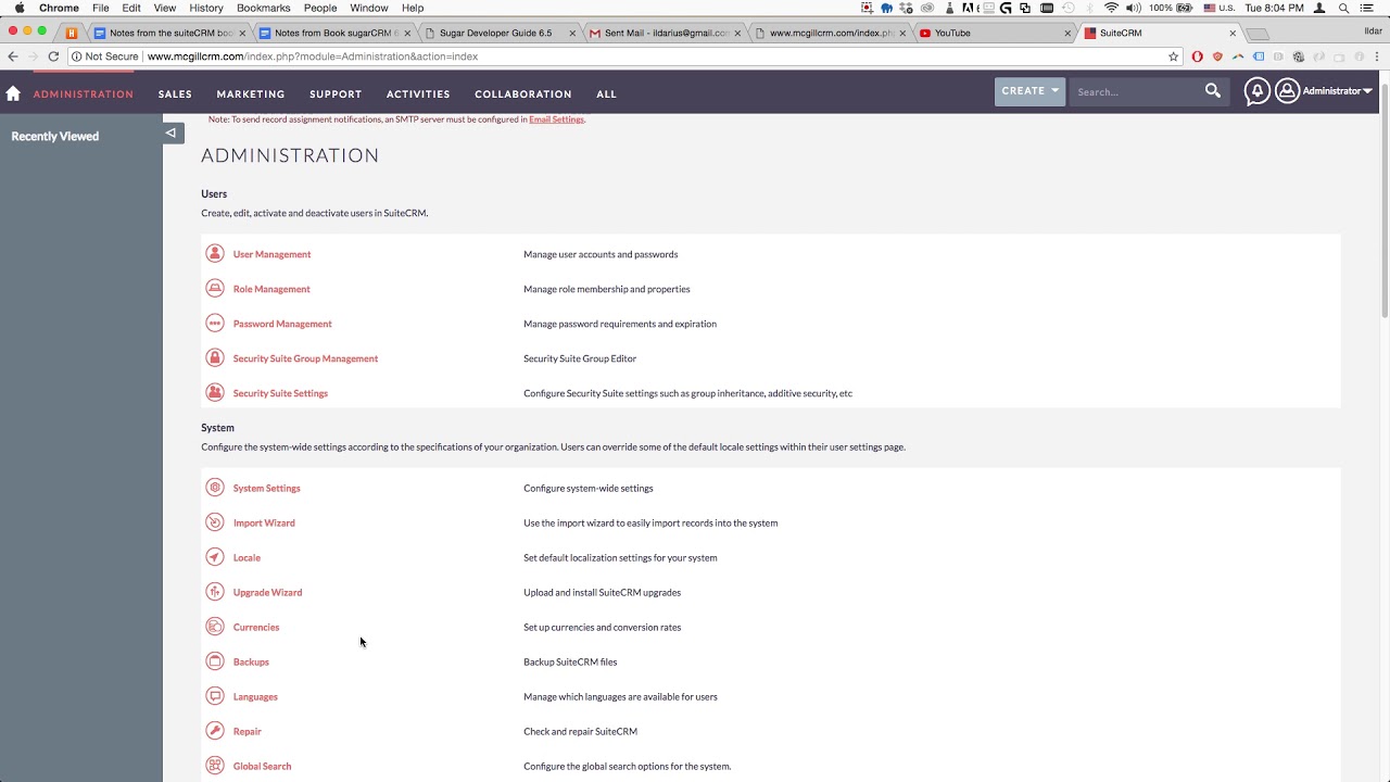 Create custom Entry Point in suiteCRM