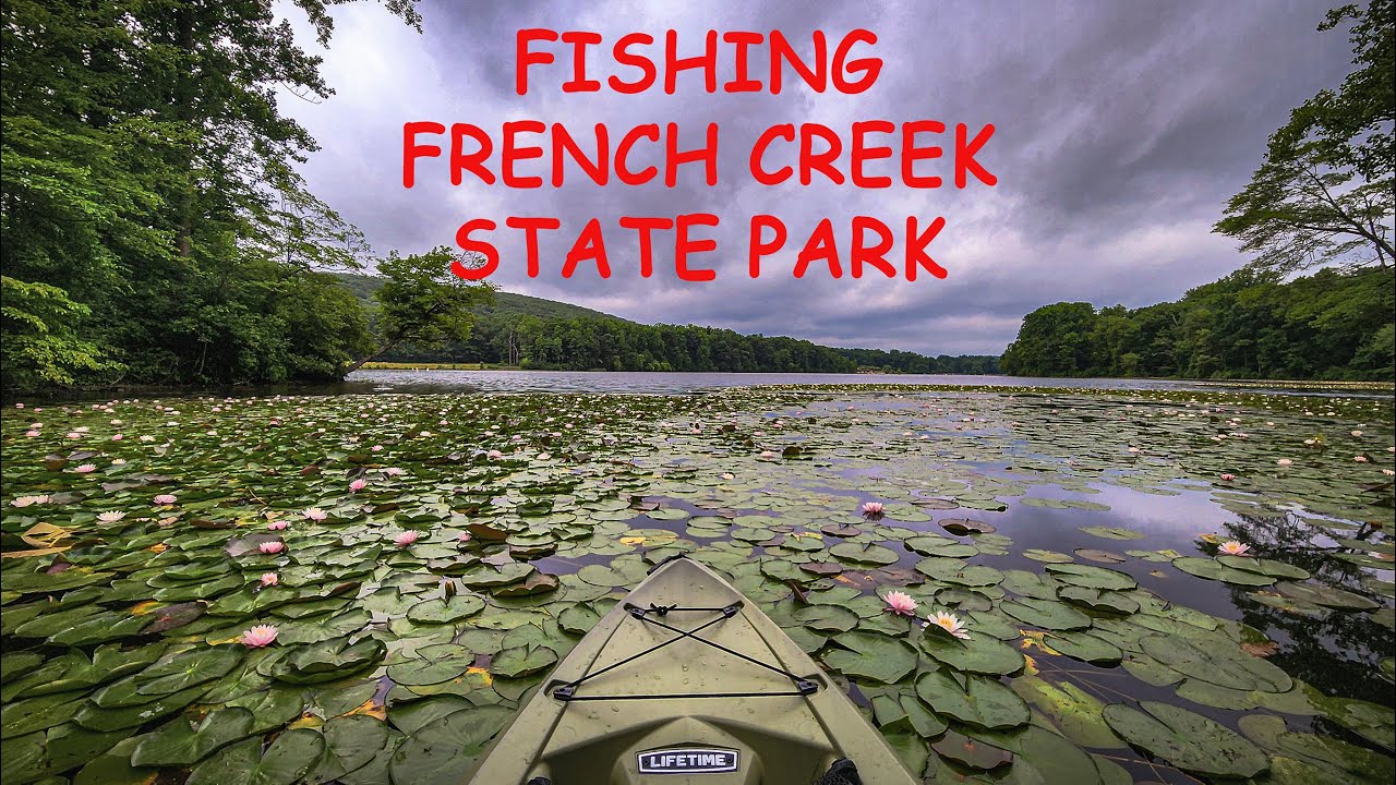 Fishing French Creek State Park (Hopewell Lake & Scotts Run Lake)