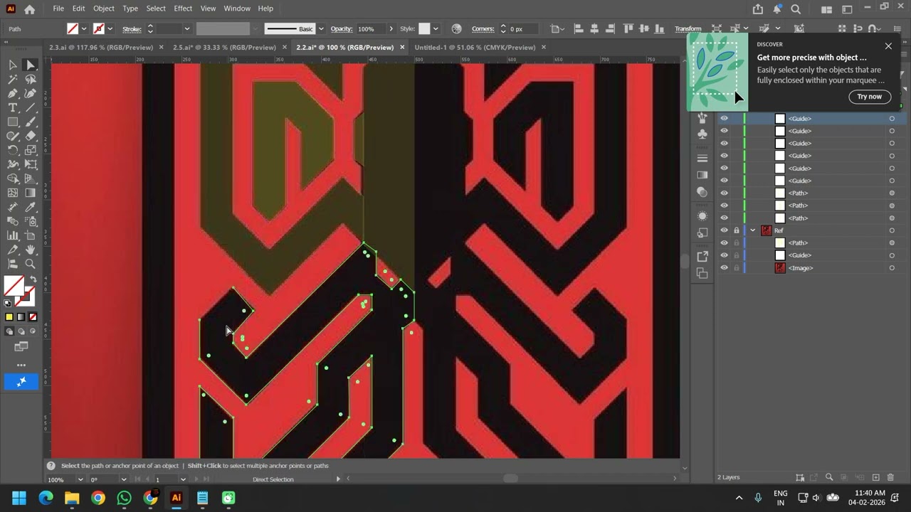 Illustrator Vector toolsReflect