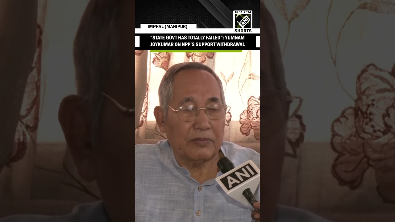 NPP Vice President explains why his party withdrew support from CM N. Biren Singh led Govt