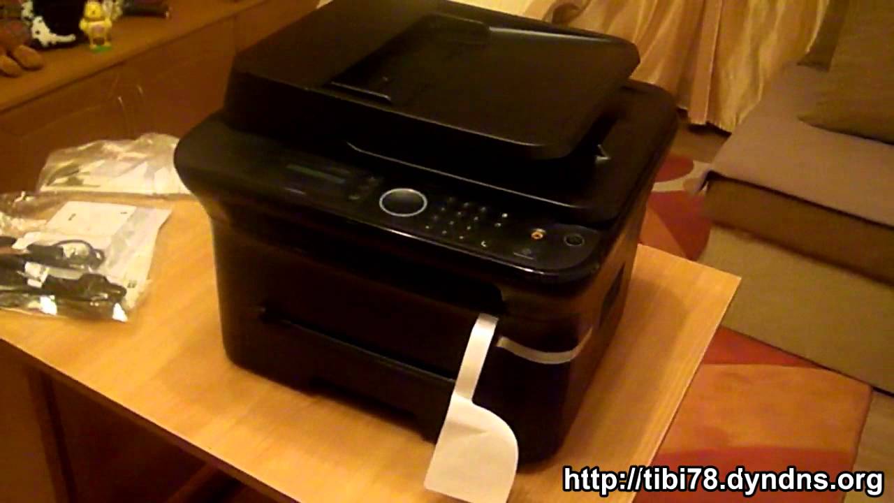 Samsung SCX-4623F Unboxing