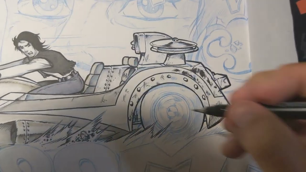 WIP moto Actarus format A2 PART 03