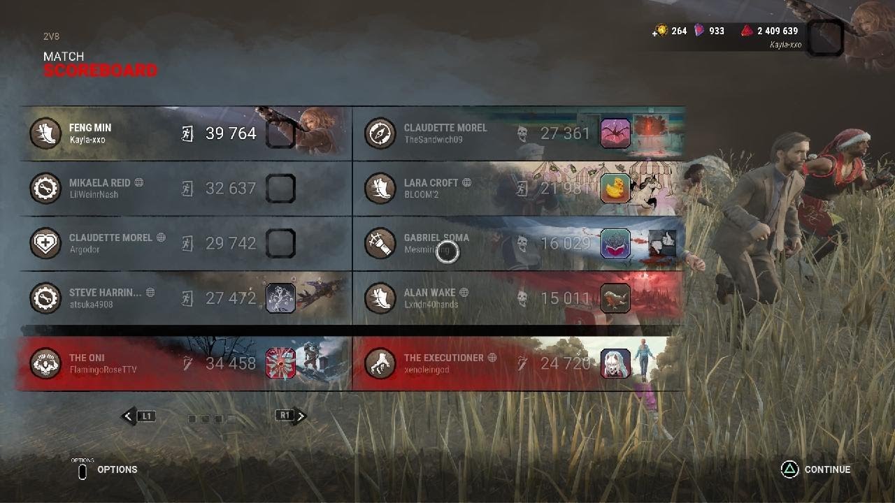 Survivor gameplay Dead by Daylight