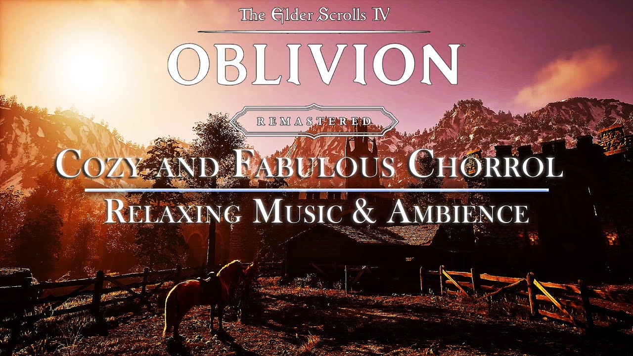 Cozy and Fabulous Chorrol - Oblivion | Relaxing Music & Ambience