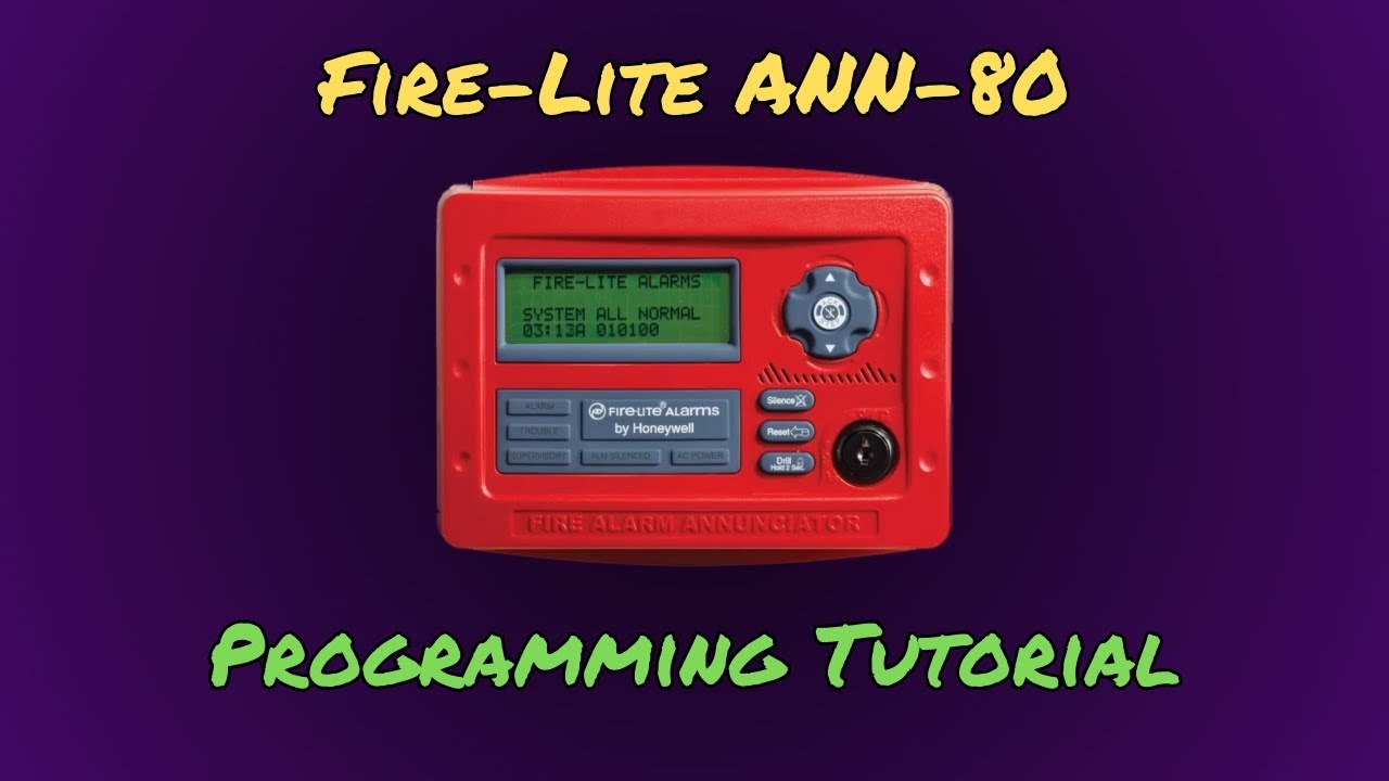 Adding an ANN-80 annunciator to the Fire-Lite MS-9600UDLS Programming Tutorial
