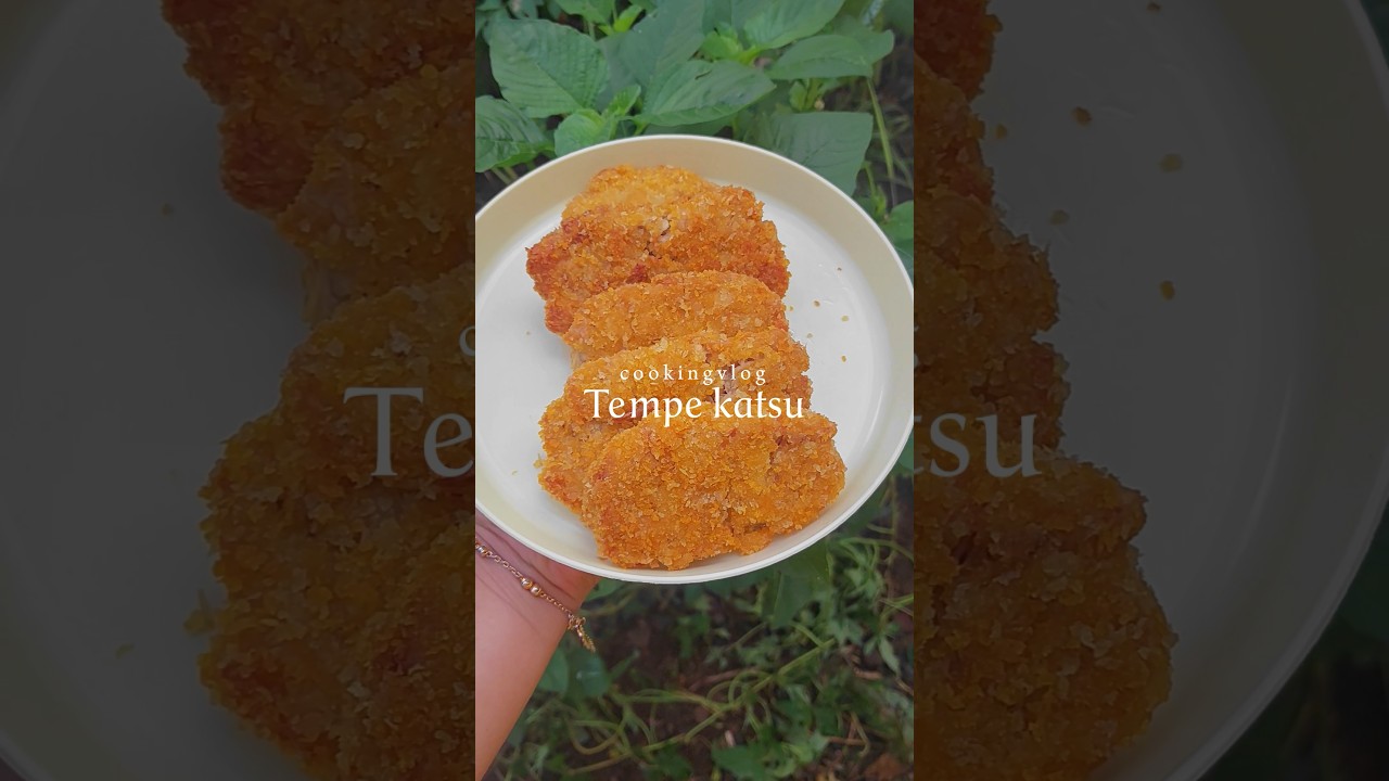 Cooking vlog bag. 3 - TEMPE KATSU 