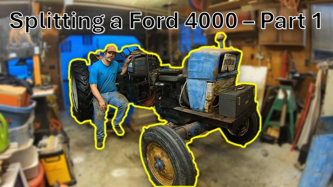 062 - Ford 4000 Front Input Shaft Repair (Part 1)