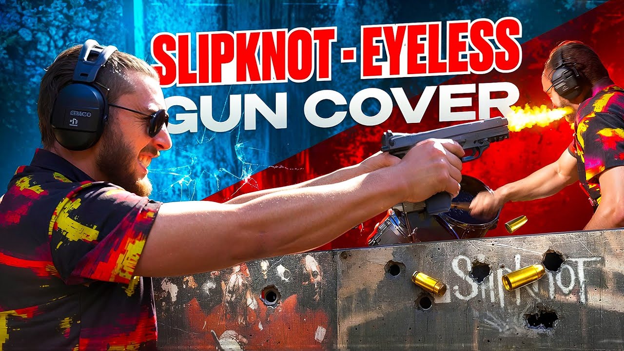 Slipknot - Eyeless, Gun/Drum Cover