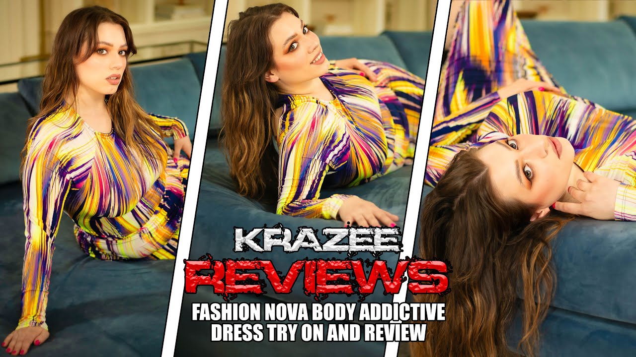 Обзоры Krazee &mdash; примерка и обзор платья Fashion Nova Body Addictive