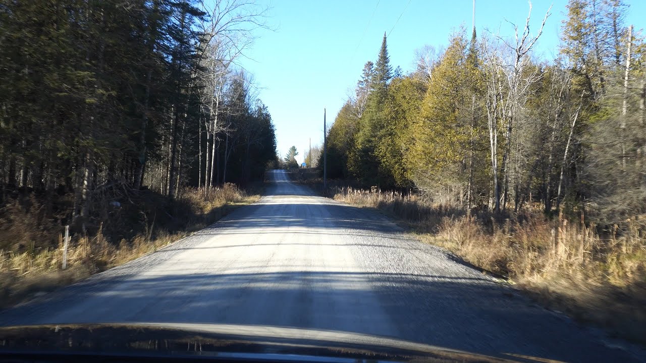 Madoc to Old Hastings Road (Ontario, Canada) 4K