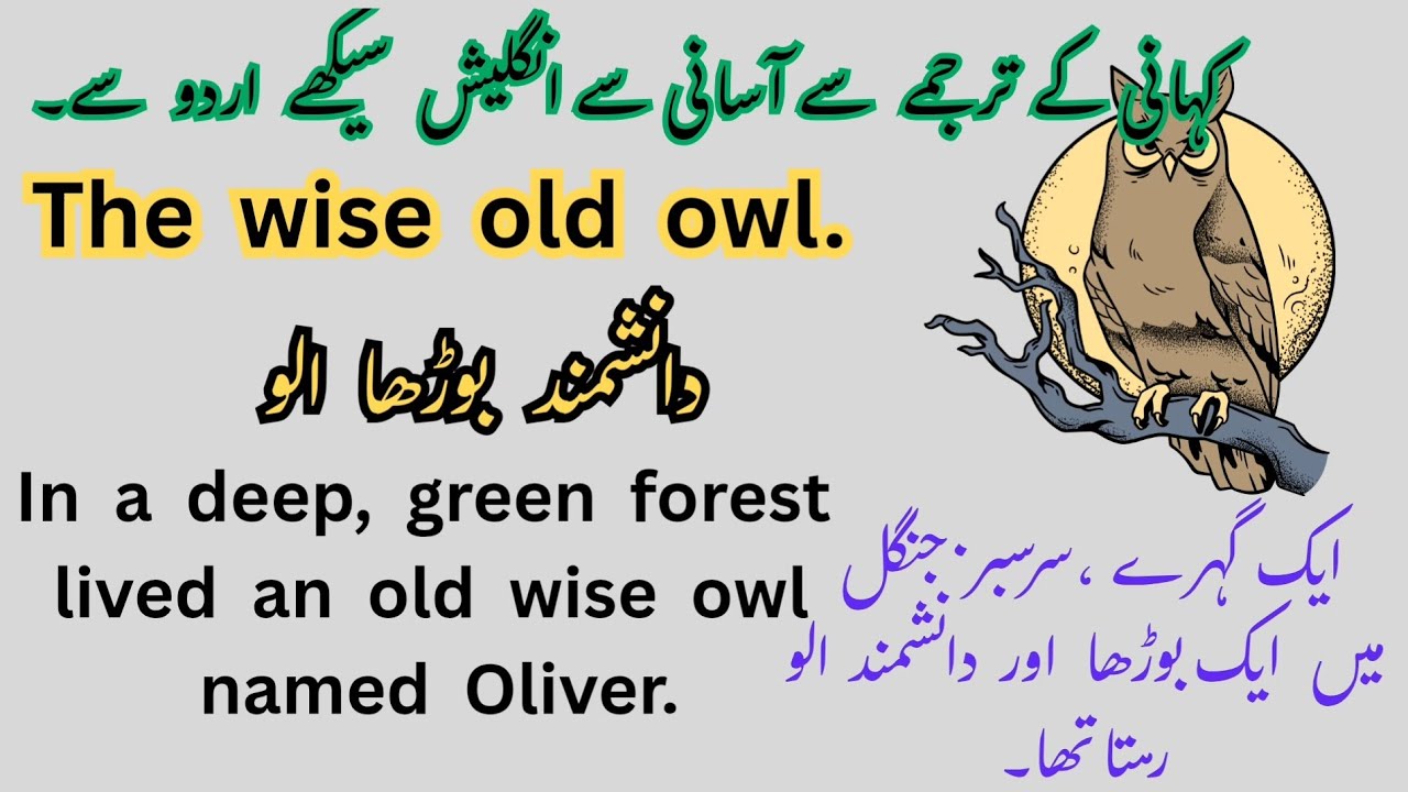 English Story With Urdu Translation | Learning English Practice | English Reading Sikhe | 😇🫡🫡.